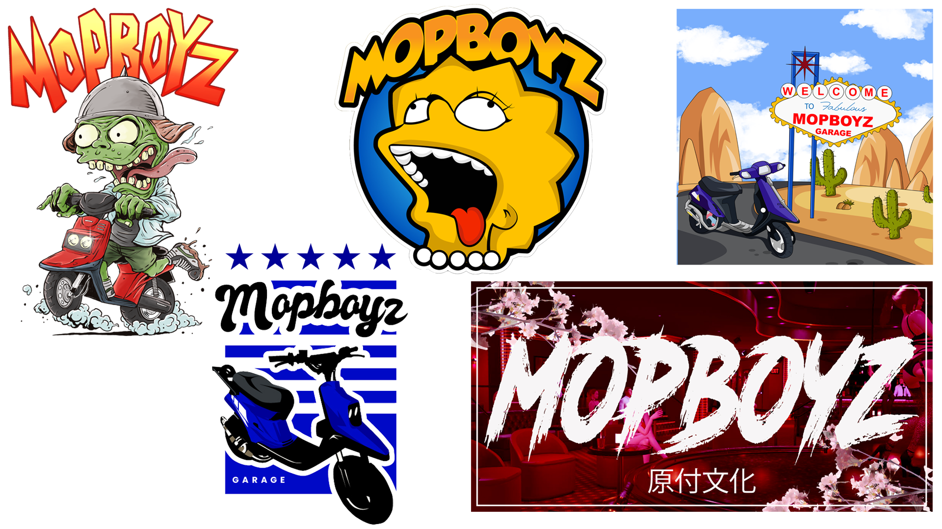 MOPBOYZ SLAP STICKER PACK