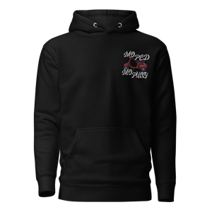 MO PED MO PUSSY embroidered Hoodie