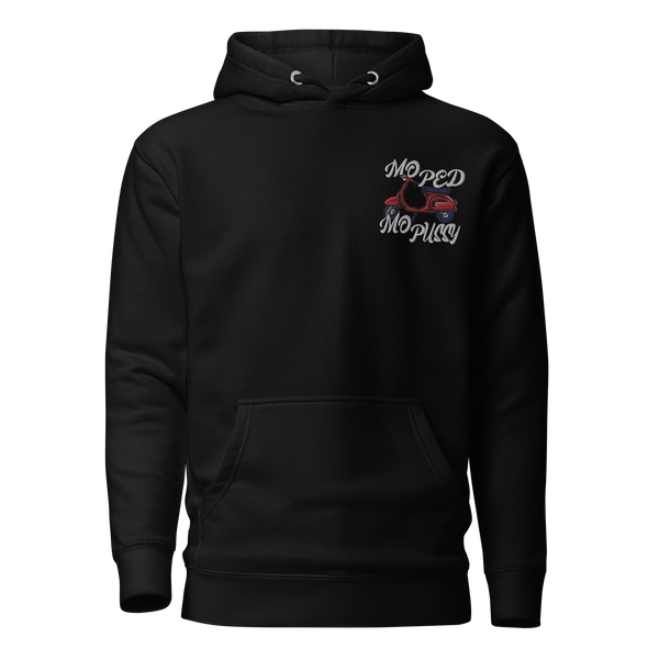 MO PED MO PUSSY embroidered Hoodie